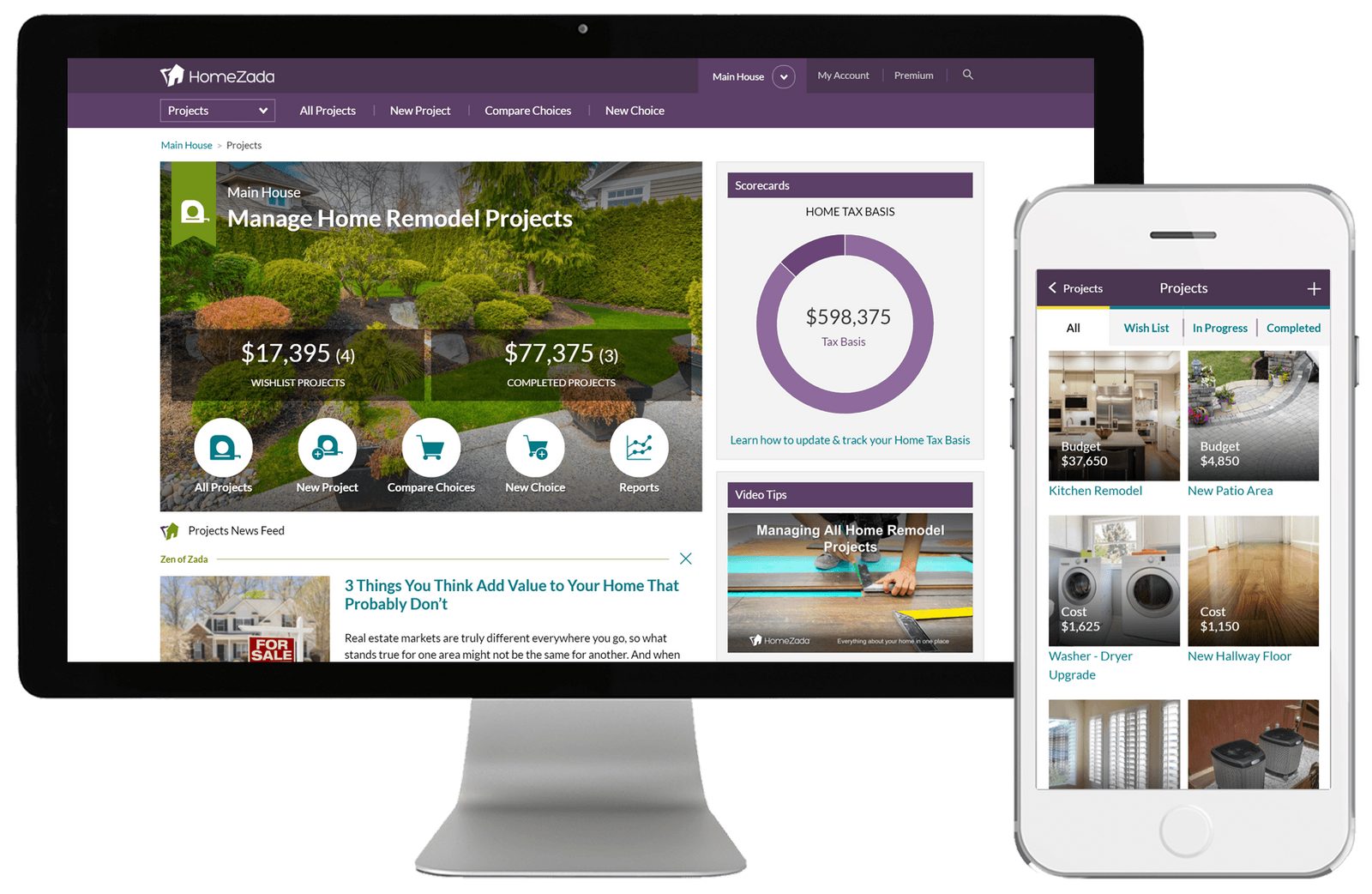 HomeZada's High Tech Solution to Managing Your Home