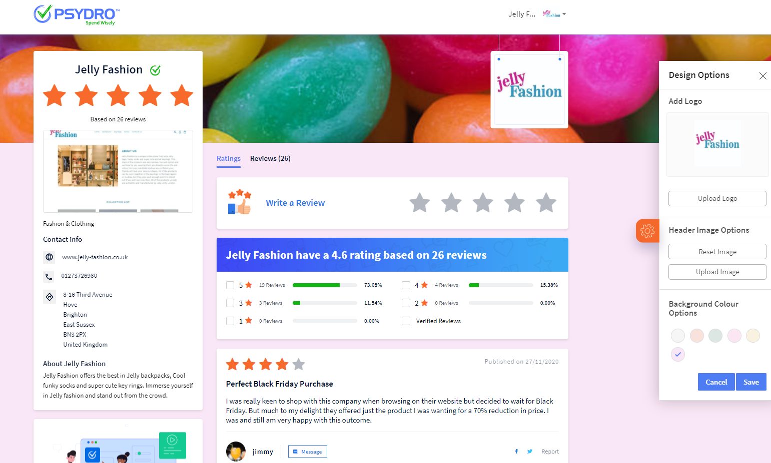 Psydro's Social Revolution for Online Reviews
